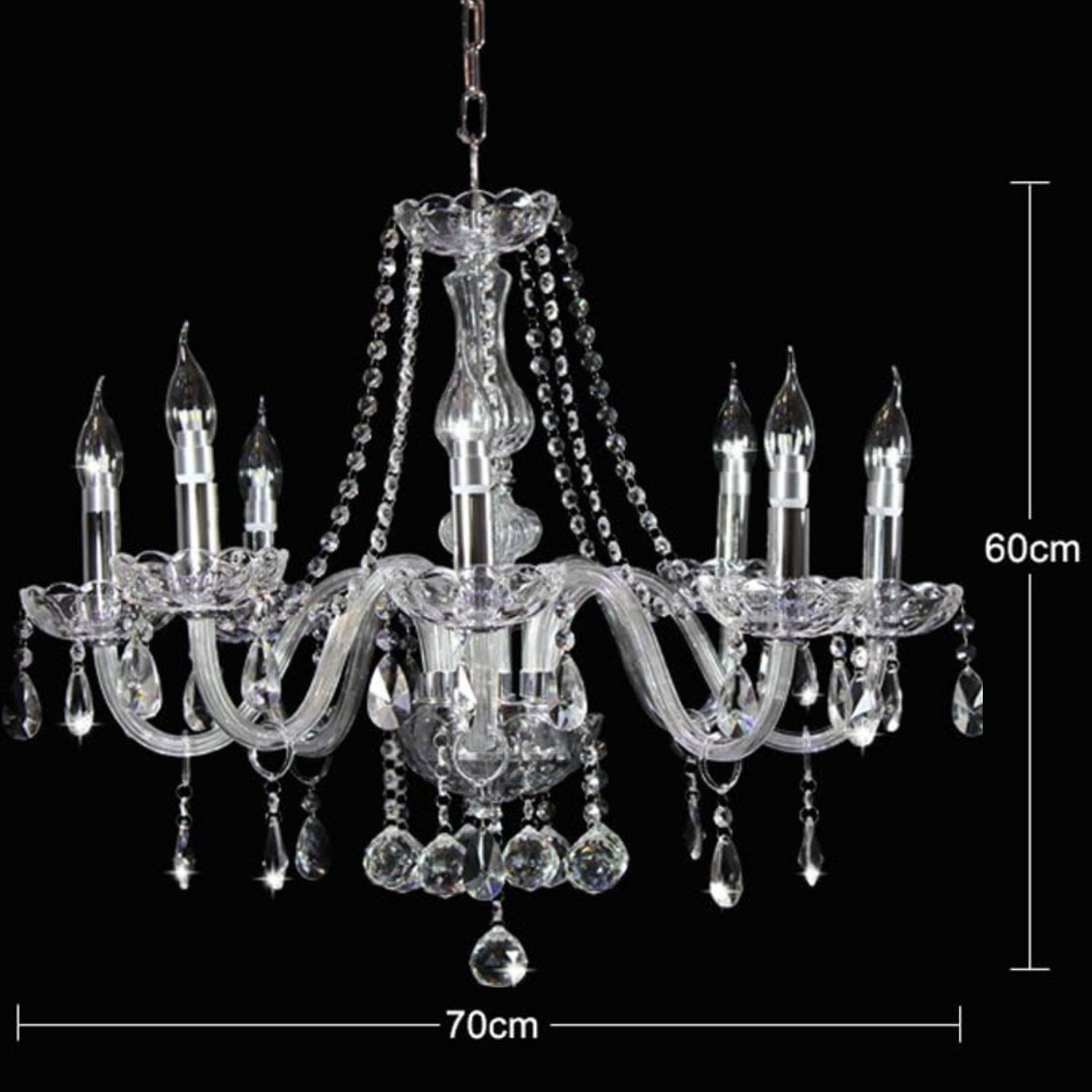 Classic Crystal Glass Chandelier