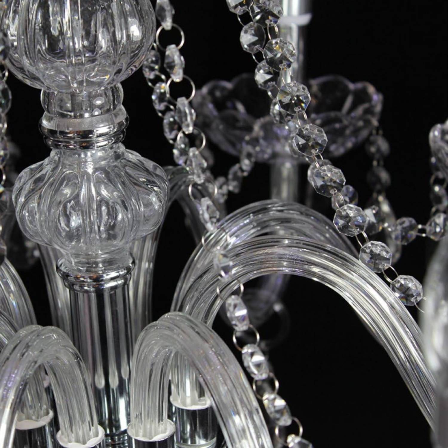 Classic Crystal Glass Chandelier