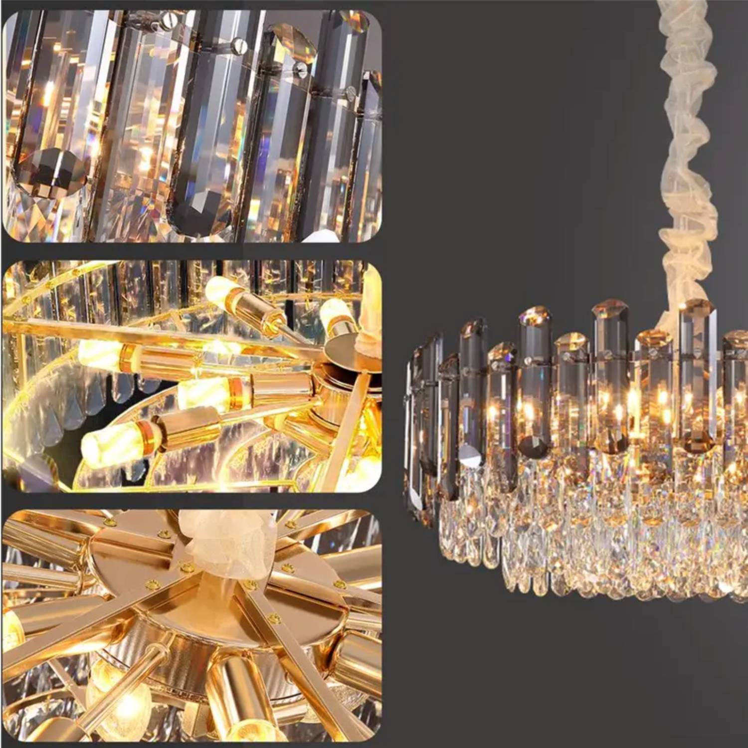 Farmhouse Crystal Light: image 2