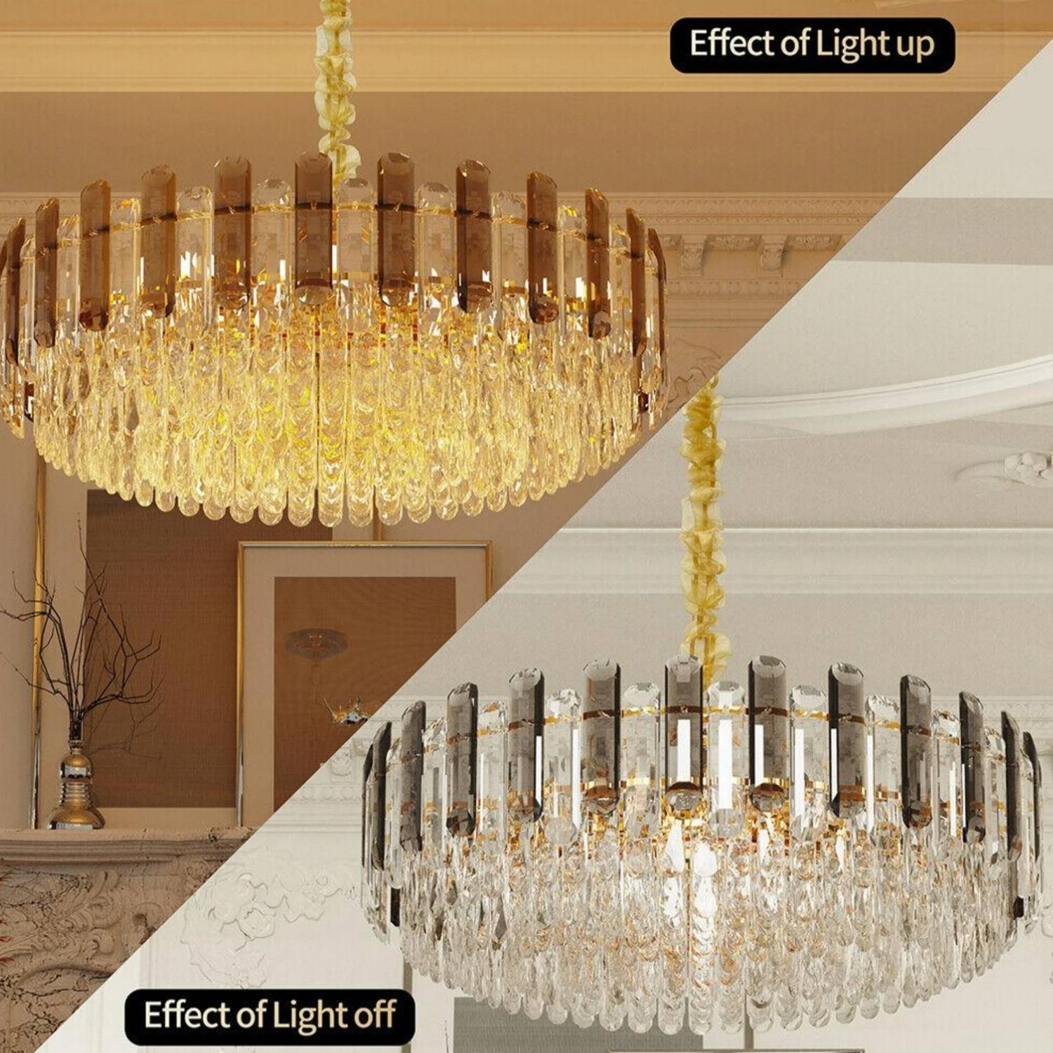 Farmhouse Crystal Light: image 5