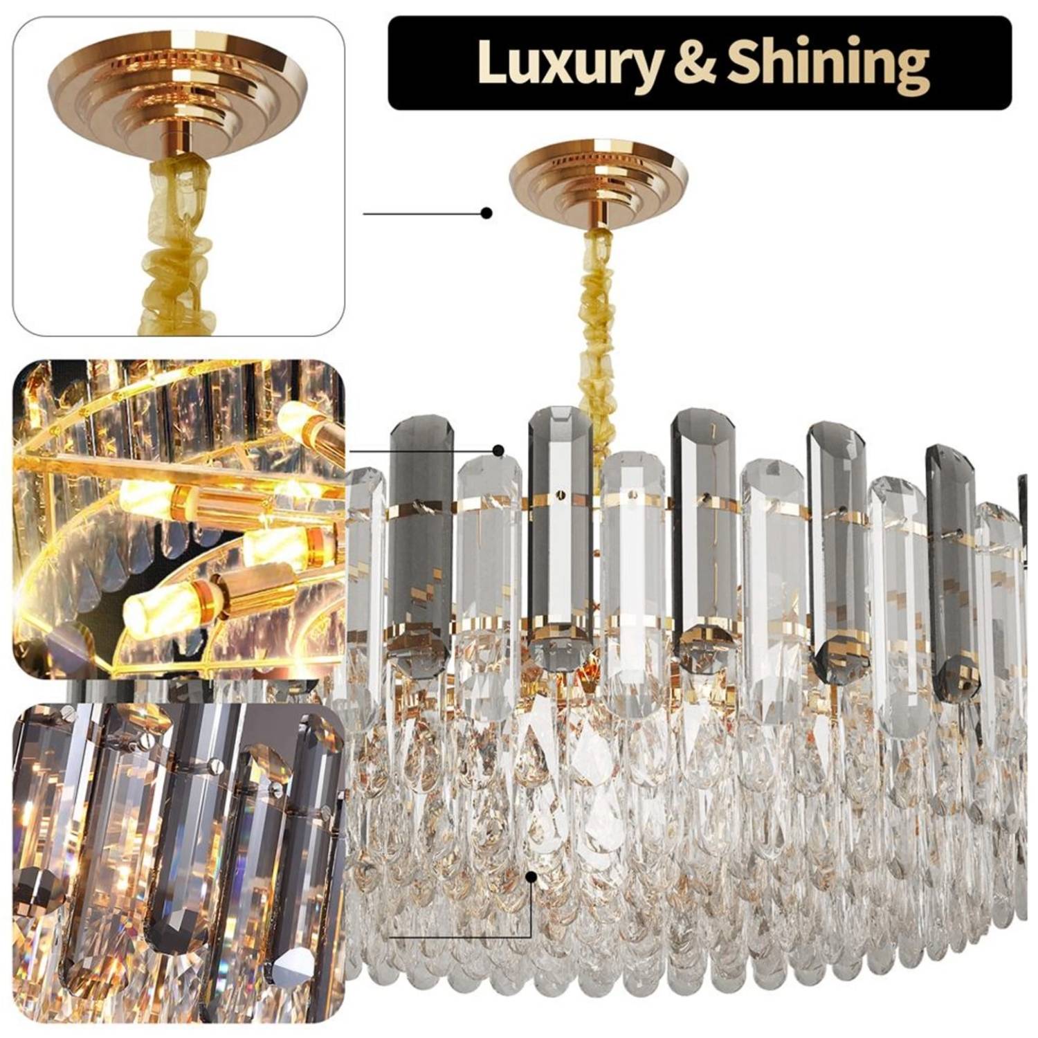 Farmhouse Crystal Light: image 7