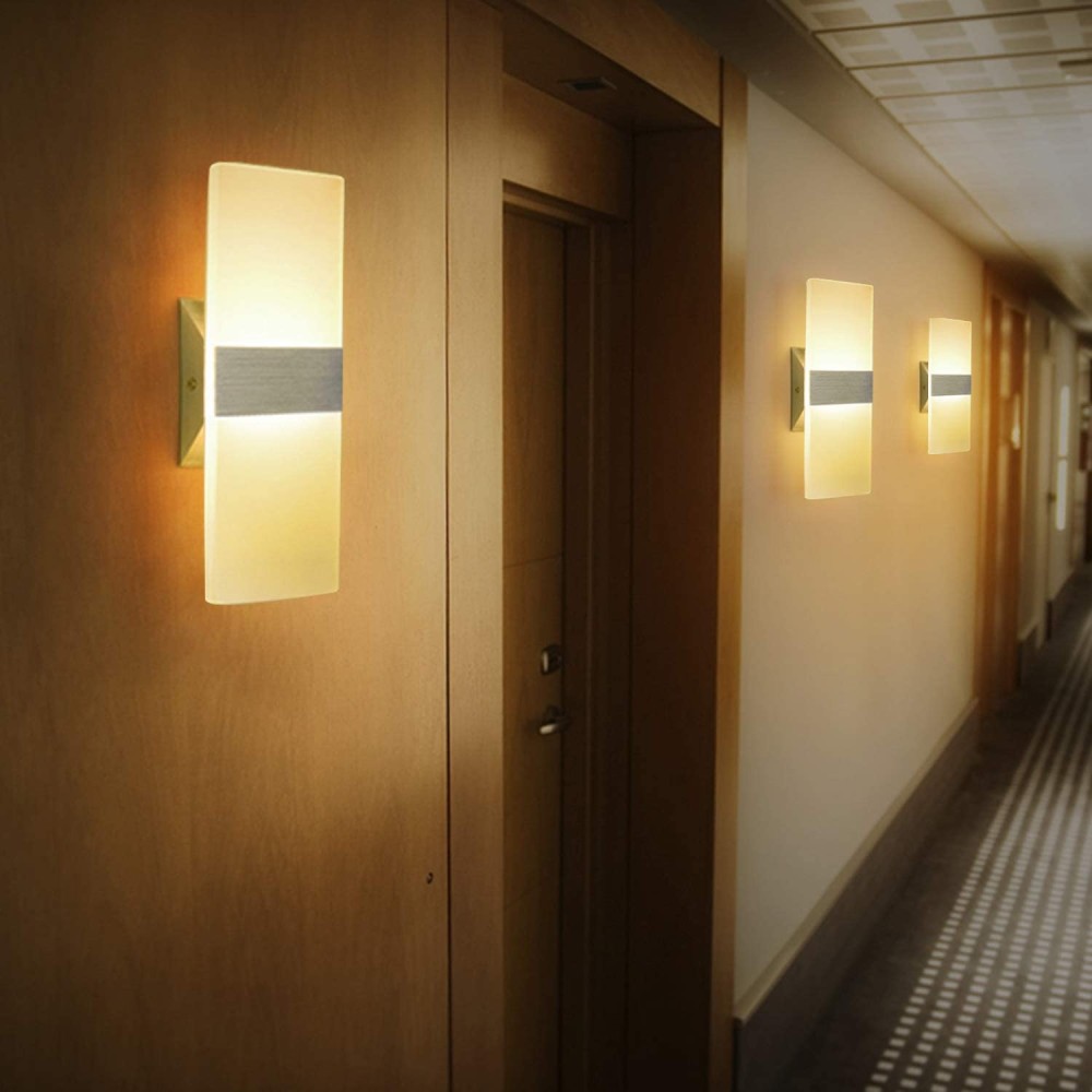 Modern Wall Sconce, Warm white