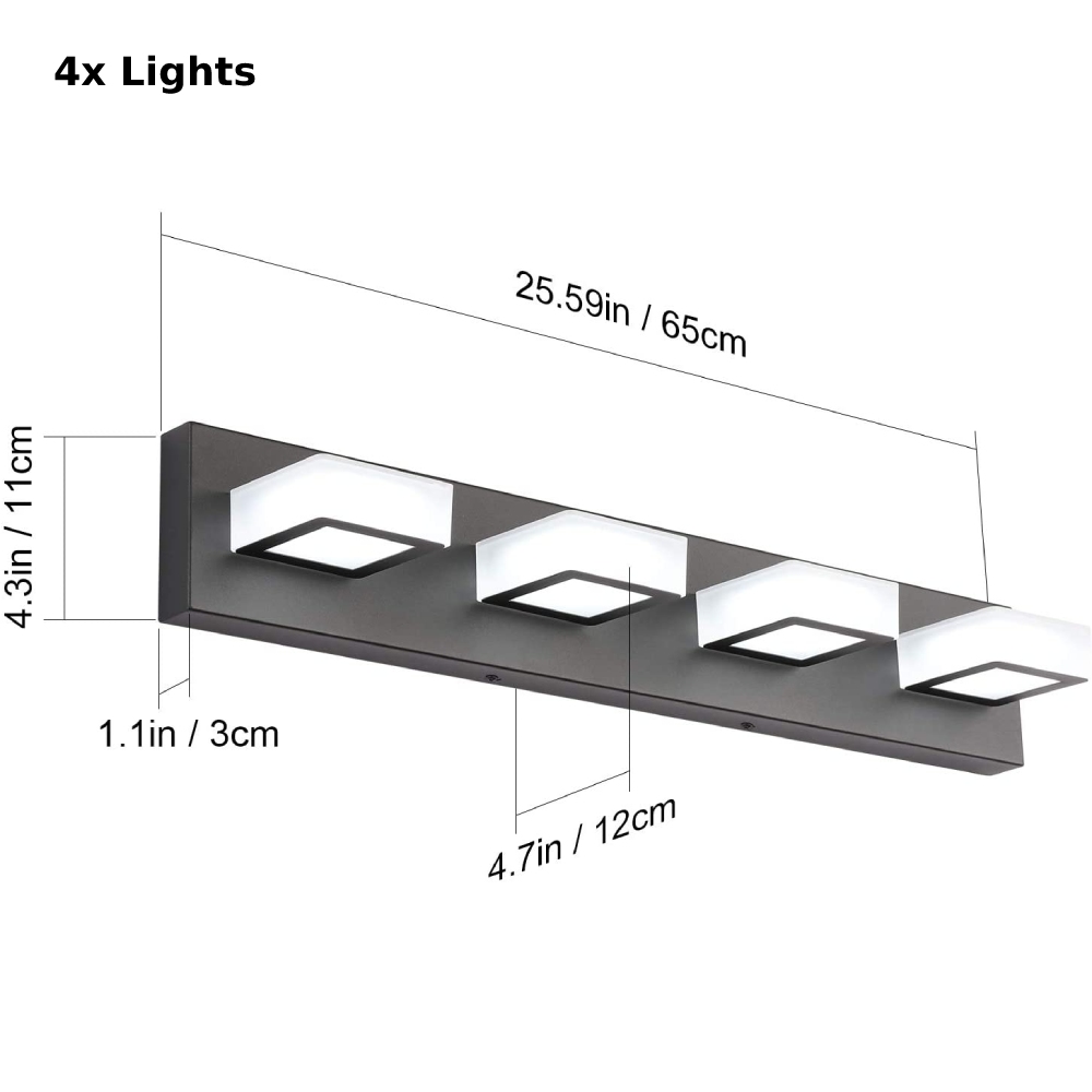 Bathroom Vanity Light, 2 Light
