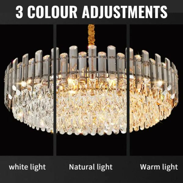 buy tiered crystal chandelier