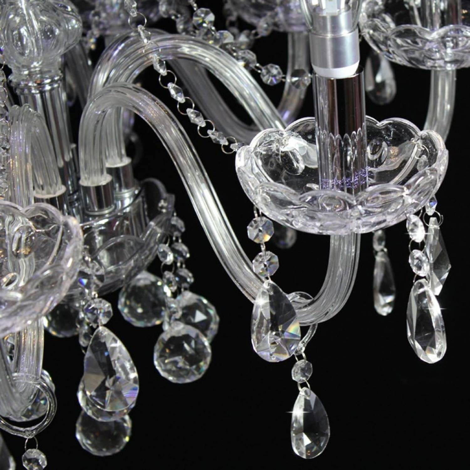 best-clear-glass-K9-crystal-ceiling-light best clear glass K9 crystal ceiling light